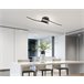 Plafon BLANCA LED marca CONFORAMA Preto
