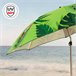 Aktive Guarda-sol tropical inclinável UV40 c/capa Verde