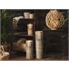 Beliani Candelabro ROVARE Castanho