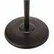 Cabide de pé para corredor com 11 ganchos de metal moderno estilo industrial Preto