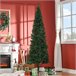Árvore de Natal Artificial PVC, metal e plástico HOMCOM Verde