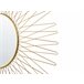Beliani Espejo decorativo SAUMUR Dourado