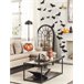 Beliani Mesa de jantar MARAMO 50x100 Preto