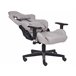 Beliani Cadeira de Gaming WARRIOR Cinza Claro