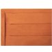 Beliani Cama com armazenamento Veludo ROUEN 168x214 Laranja