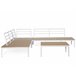 Beliani Conjunto lounge POSITANO Cinza Escuro