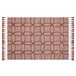 Beliani Pelos curtos KIRSEHIR 140x200 Vermelho