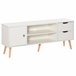 Armário de TV Particle Board HOMCOM 120 Branco