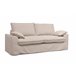 Sofá 3 lugares fixo VIALO Sofá 3 lugares fixo VIALO Bege