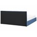 Beliani Cama com estrado Poliéster DREUX 191x214 Azul