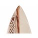 Beliani Almofada decorativa OUJDA 50x50 Bege