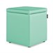 Puff Cube Arcon Leatherette Abafador marinho interno HAPPERS Azul/ Verde