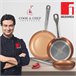 Bateria de cozinha 12 peças com jogo de patch Cromada
