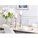 Beliani Candelabro CUBA Dourado