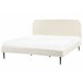 Beliani Cama Bombazine FLAYAT 193x215 Branco