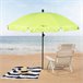 Aktive Beach Guarda-sol grande inclinável verde 200 cm UV30 Verde