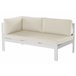Beliani Conjunto lounge MESSINA Branco
