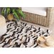 Beliani Patchwork AKYELE 140x200 Branco/ Bege