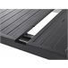 Beliani Mesa extensível VALCANETTO Preto