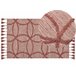 Beliani Pelos curtos KIRSEHIR 80x150 Vermelho