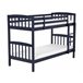 Beliani Beliche Pinho REVIN 87x208 Azul Marino