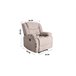 Poltrona CHEF2 relax em tecido Vison