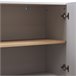 Aparador Starvili com 3 portas MDF [en.casa] 115 Bege