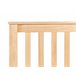 Beliani Cama com estrado Pinho MAYENNE 169x208 Castanho