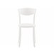Beliani Conjunto bistrô SERSALE/VIESTE 70x70 Branco