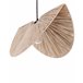 Beliani Candeeiro de tecto HERRON Natural