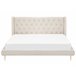 Beliani Cama Veludo FORBACH Bege