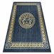 ANDRE 1972 Tapete Quadro medusa grego antiderrapante 80x150 Azul