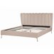 Beliani Cama Terciopelo MIRIBEL 207x218 Bege