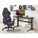 Beliani Secretária de jogos DEXTER 120x60 Preto