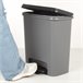Curver Caixote do lixo Compatta 25L Cinza