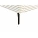 Beliani Cama Bombazine FLAYAT 173x215 Branco