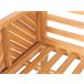 Beliani Conjunto lounge Madeira de acácia BARATTI Bege