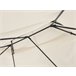 Beliani Pérgola de Jardim COLOS 400x300 Bege