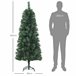 Árvore de Natal Plástico, metal HOMCOM, casa - natal Verde