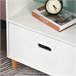 Prateleira de livro infantil P2 class MDF, pine wood HOMCOM Branco
