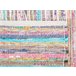 Beliani Entrelaçado MERSIN 80x150 Multicor