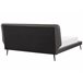 Beliani Cama com estrado Pele sintética ESSONNE 228x219 Cinza