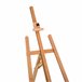 Cavalete de Pintura Madeira de Faia HOMCOM Castanho