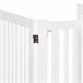 Barreira de Segurança Cães MDF PawHut Branco