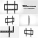Suporte de parede De pared - TD Systems P30X25F44 Preto