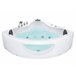 Banheira de interior Beliani TOCOA 138x190 Branco