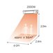 Sined WARM BLACK GLASS 2000 WIFI Aquecedor Infravermelho com Cristal de 2000W, Preto Preto