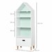 Prateleira de livro infantil P2 class MDF, pine wood HOMCOM Branco