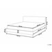 Beliani Cama com estrado Poliéster FITOU 150x214 Areia