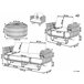 Beliani Conjunto lounge Rattan/vime DOLCEDO / LIMNI Bege